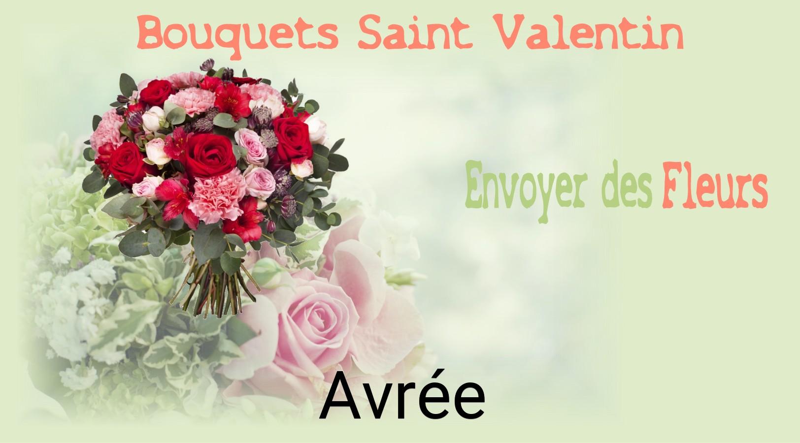 Roses de Saint-Valentin livrées à Avrée